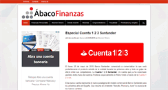 Desktop Screenshot of abacofinanzas.com